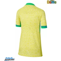 Brasil Hjemmedrakt Dame Copa America 2024 Kortermet